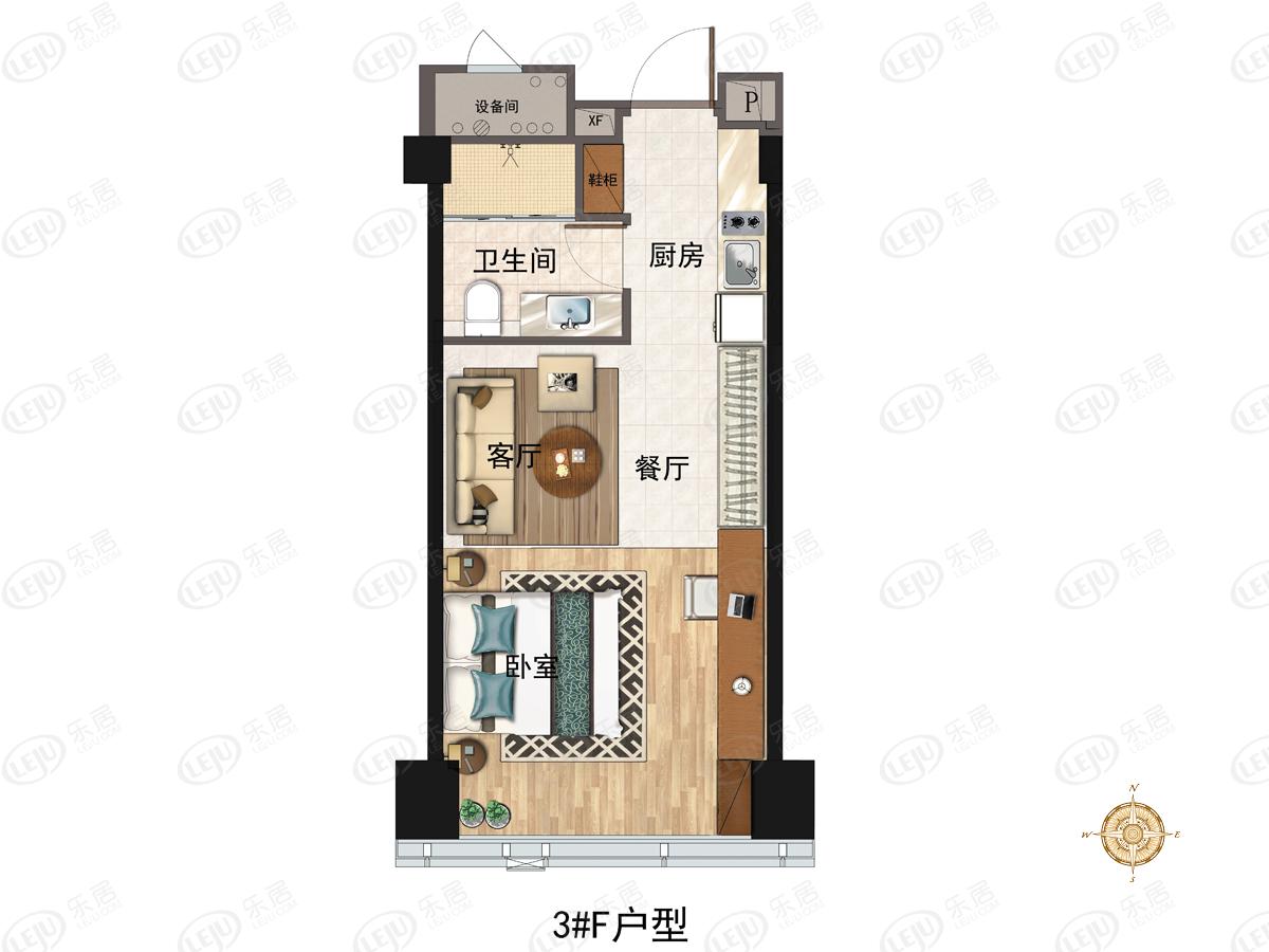 碧桂园深蓝国际中心户型图