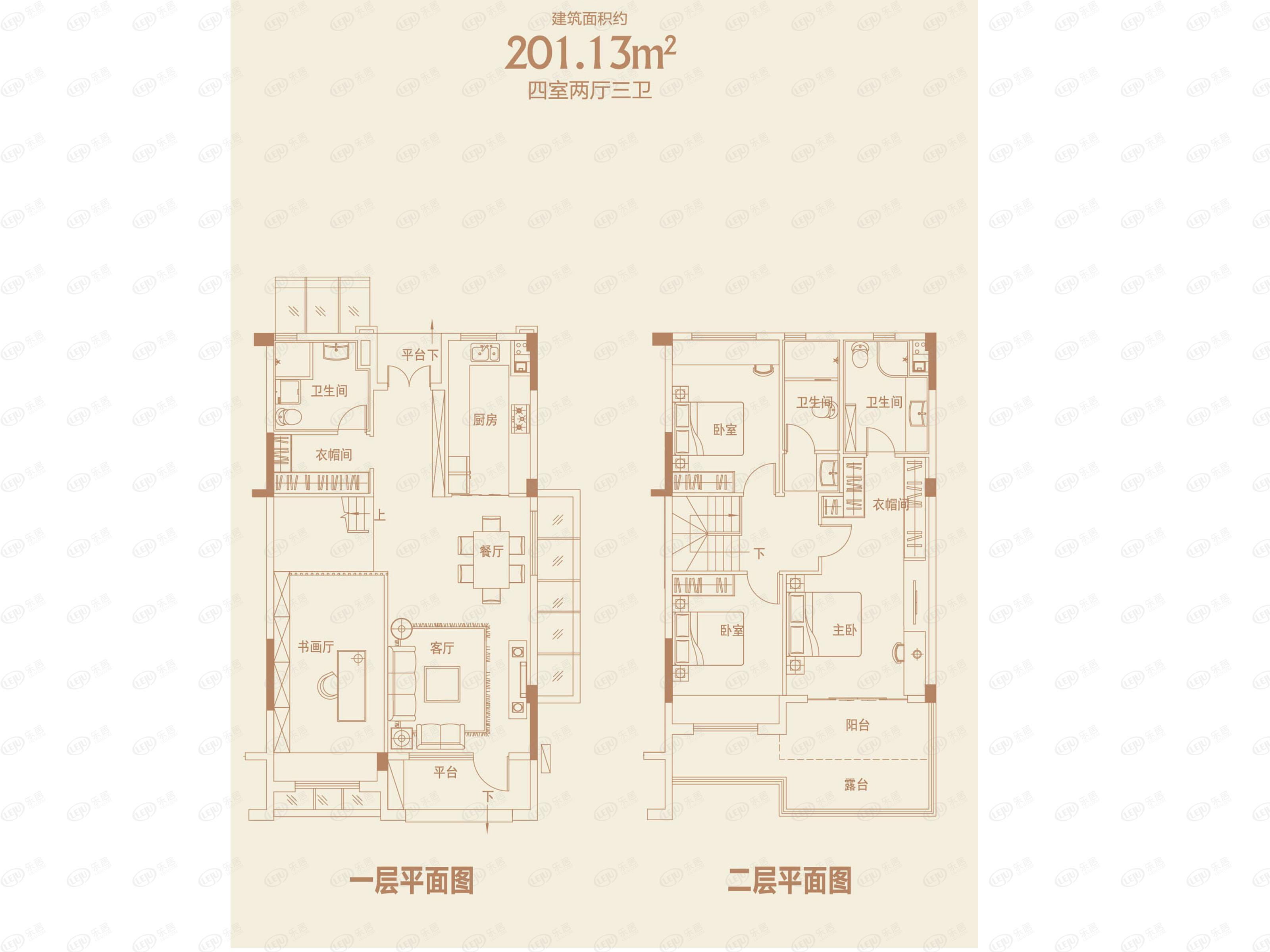 碧桂园凯旋府4-2-3户型图