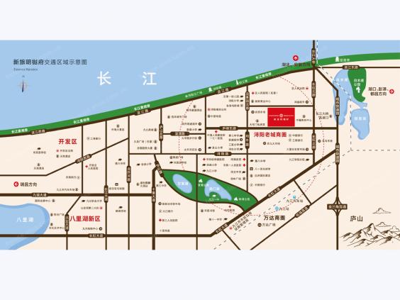 新旅明樾府位置交通图