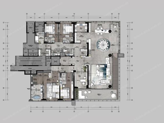 天马相城大平层/花园洋房户型图