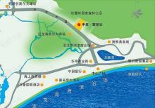 亚龙湾翡翠谷三期位置交通图