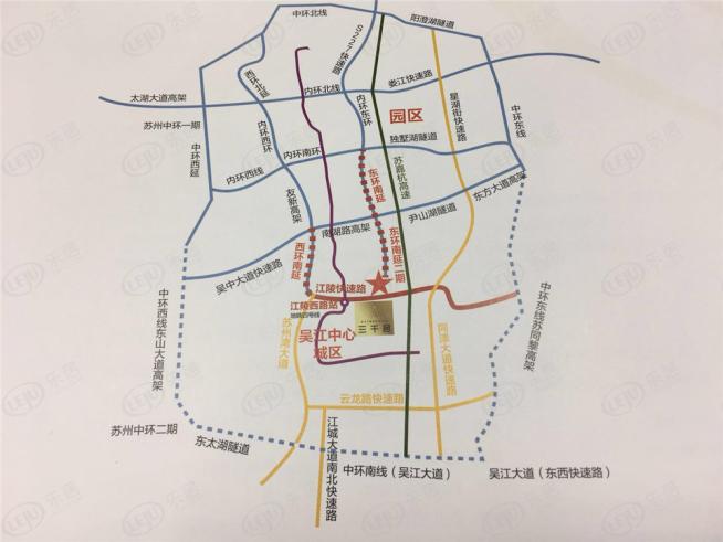 千邑悦庭位置交通图