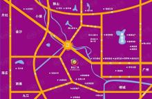 富弘广场位置交通图