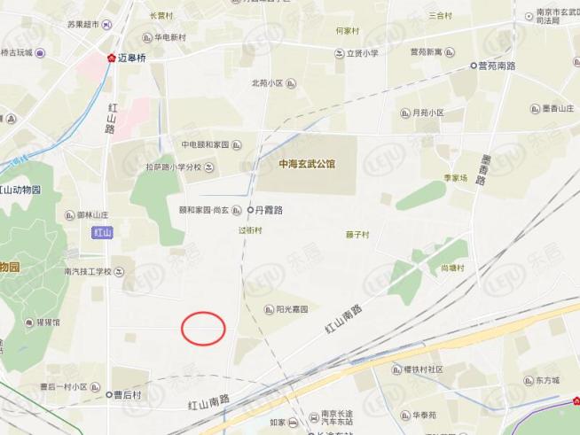 紫金悦峯位置交通图