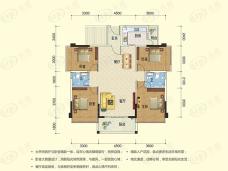 西环壹号院E户型
户型居室:
4室2厅1厨2卫
建筑面积:
140.09m²户型图