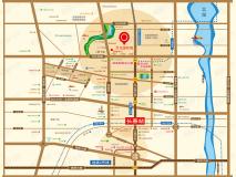 万龙国际城三期位置交通图