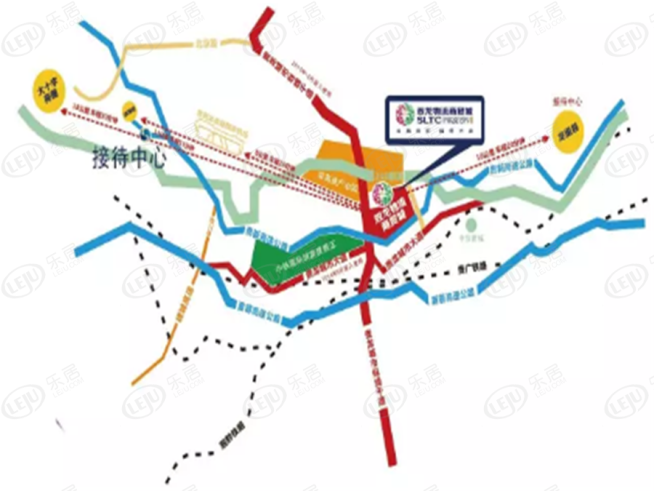江华·城市旅游综合体位置交通图