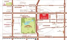 中国铁建西派中心位置交通图