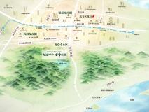 龙湖华宇雲峰原著位置交通图