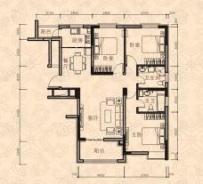 吉东托斯卡纳吉东·托斯卡纳三室两厅两卫约116.33-129.15平米户型图户型图