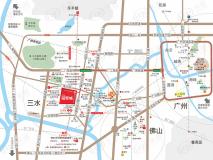 三水钧明汇·冠军城位置交通图