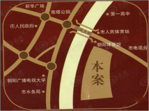 宏运·凤凰新城二期位置交通图