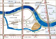 中航城两河流域位置交通图