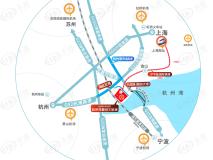 杭州湾融创文旅城位置交通图