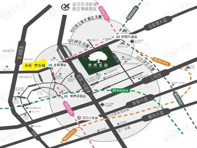 青青佳园位置交通图