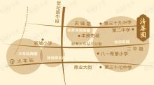 文景清华园位置交通图