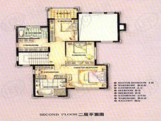 长堤花园二期房型: 单幢别墅;  面积段: 326.25 －689.67 平方米;户型图
