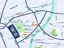 梅州富力城位置交通图