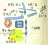 海昌枫桥园位置交通图
