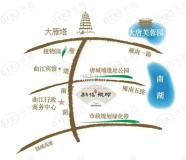 金辉曲江观邸位置交通图