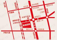 威海富城国际休闲广场位置交通图