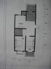 雅润嘉园房型: 二房;  面积段: 100 －120 平方米;户型图