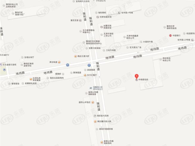 中南君悦府位置交通图