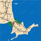 万家·滨海湾位置交通图