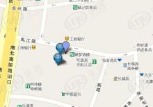 京江路商业街位置交通图
