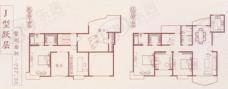莲泰苑房型: 叠加复式;  面积段: 237.33 －237.33 平方米;
户型图