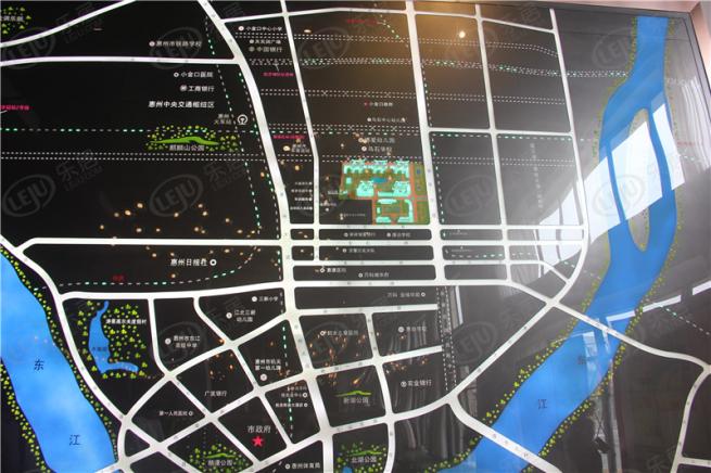 泰宇城市中央位置交通图