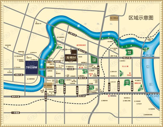 珠江·愉景新城位置交通图