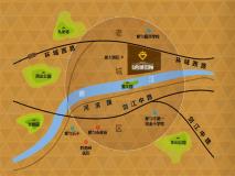 长源·西城国际位置交通图
