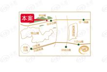 六合盛·湖光山社位置交通图