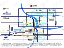 碧桂园广佛上城位置交通图